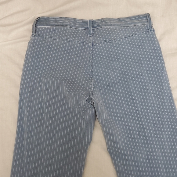 LET ME B. flared pinstripe pants, Size 3 - Picture 3 of 5
